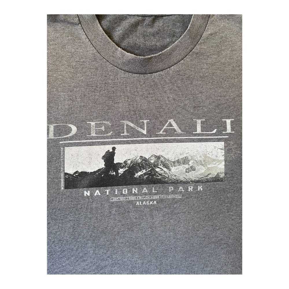 Men’s Vintage Denali National Park Alaska Tee T S… - image 3