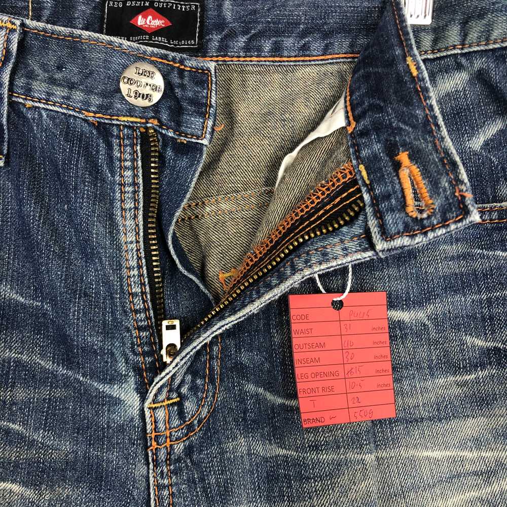 Vintage - Distressed Lee Cooper Stone Washed Deni… - image 7