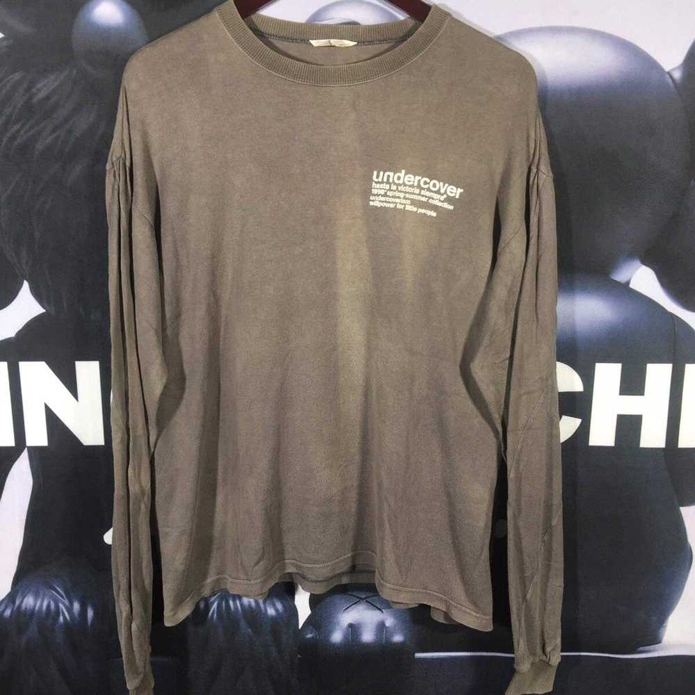 Undercover SS1998 Wet Long Summer Long Sleeves tee - image 2