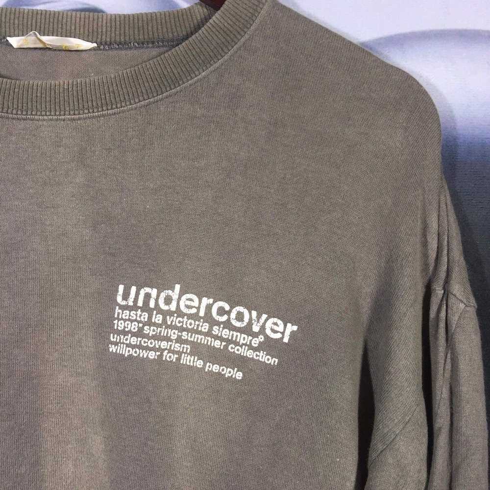 Undercover SS1998 Wet Long Summer Long Sleeves tee - image 4