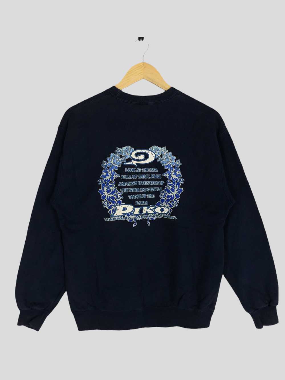 Vintage - Vintage Piko Surf Style Sweatshirt Crew… - image 1