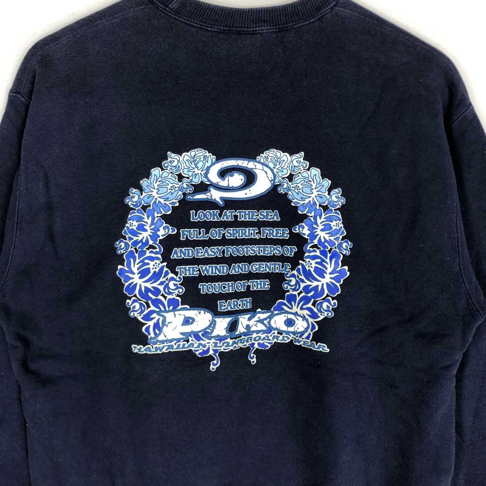 Vintage - Vintage Piko Surf Style Sweatshirt Crew… - image 6