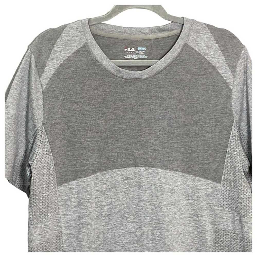 Fila Sport Performance Men's Gray T-Shirt Top XL … - image 3