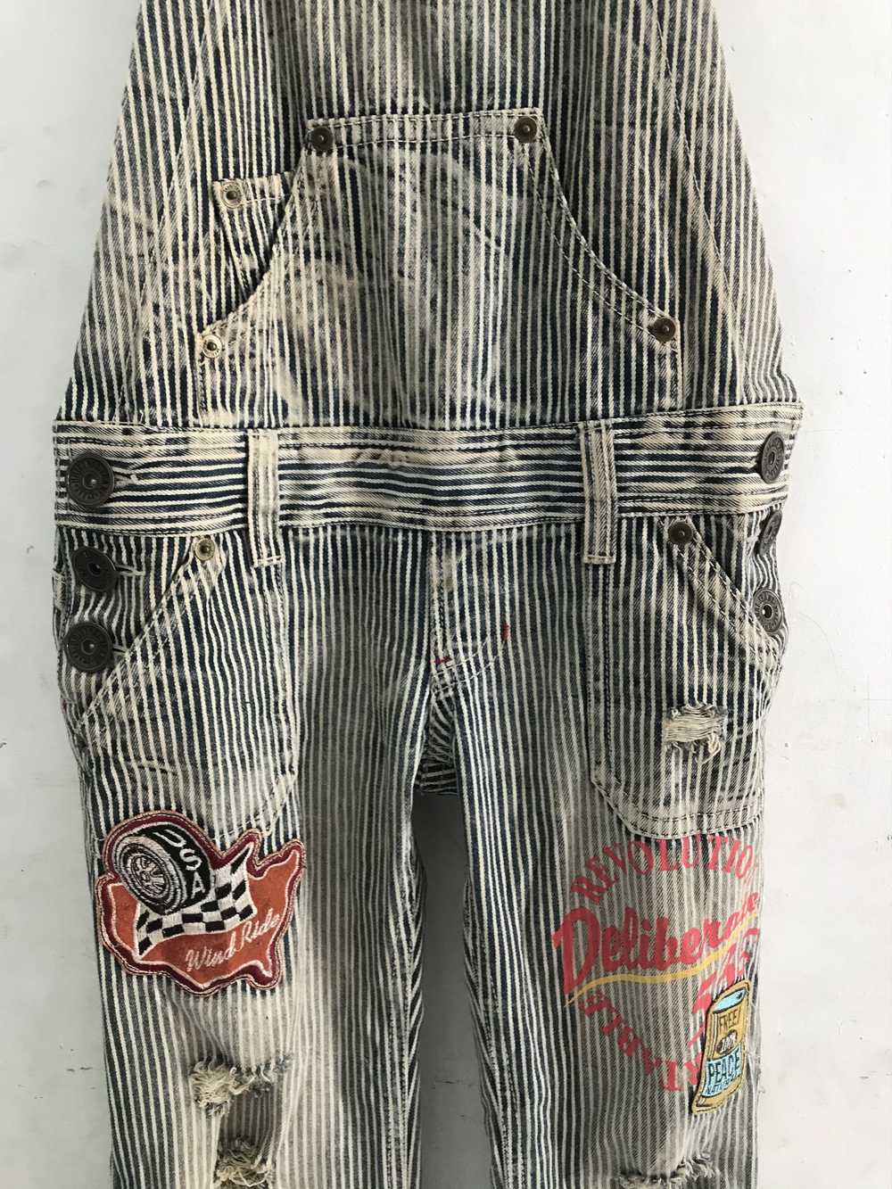 Japanese Brand × Overalls × Vintage Original Jean… - image 4