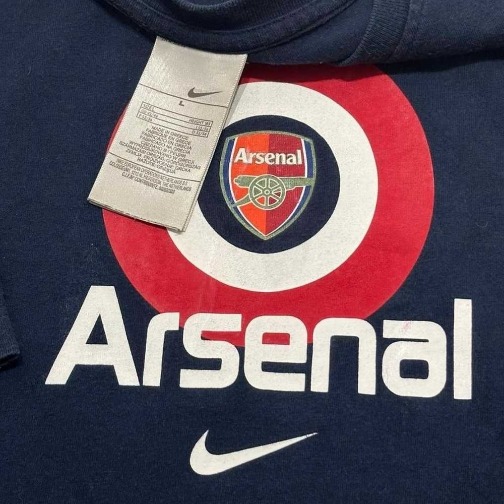 Vintage Nike 00’s Arsenal Shirt - image 4