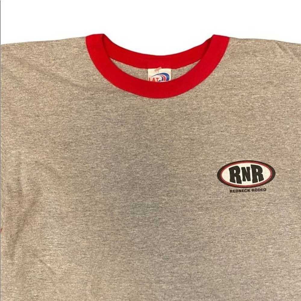 Vintage Redneck Rodeo LAT Sports T-shirt Size Lar… - image 3