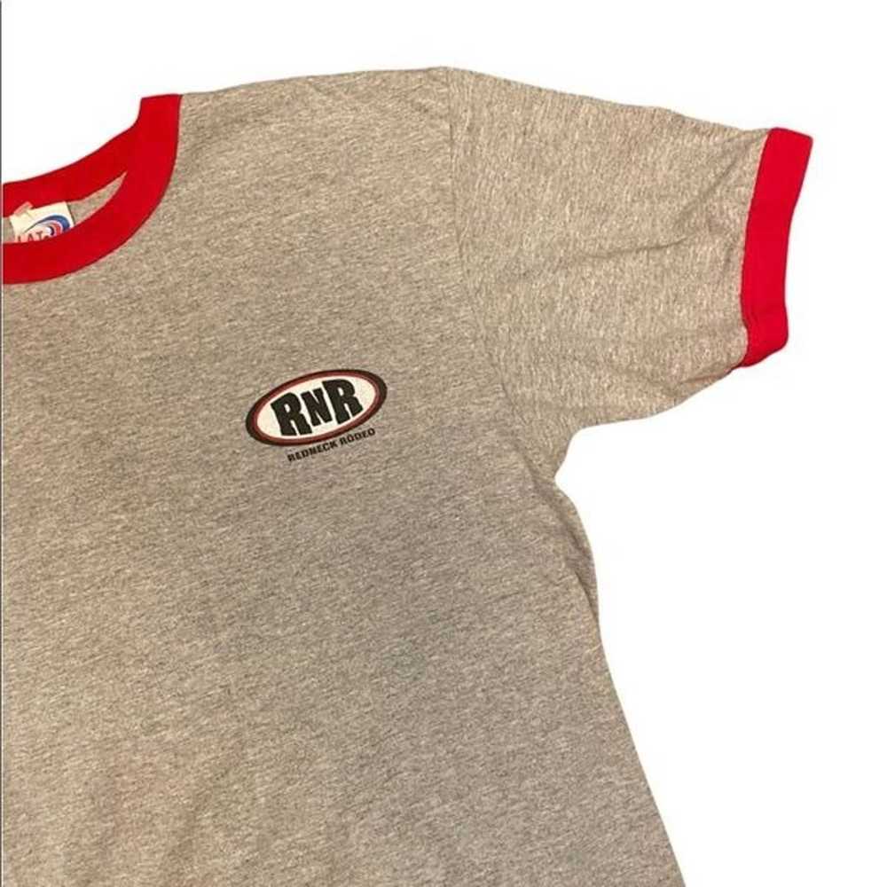 Vintage Redneck Rodeo LAT Sports T-shirt Size Lar… - image 4
