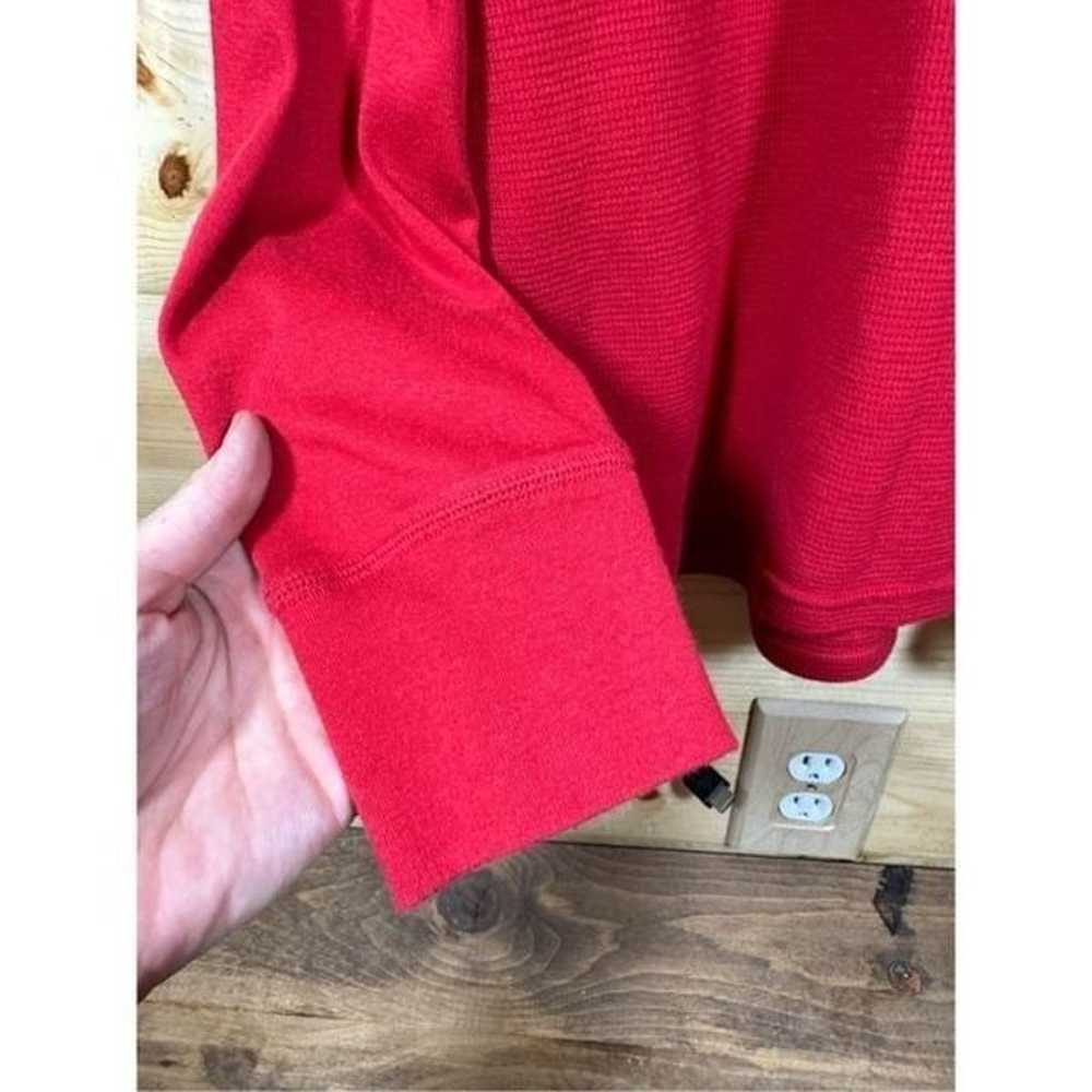 Polo Ralph Lauren Men's Red Waffle Knit Thermal L… - image 5