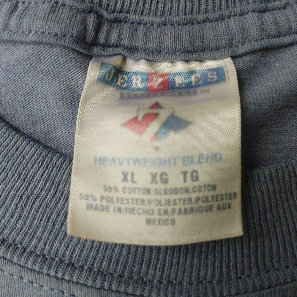 Vintage Bald Eagle Men's Jerzees T-shirt XL Flyin… - image 8