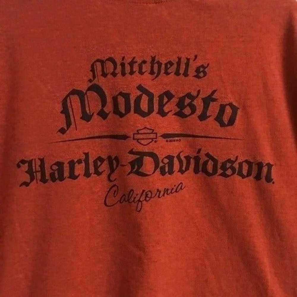 Harley Davidson Mitchell’s Modesto T-shirt 2XL - image 4