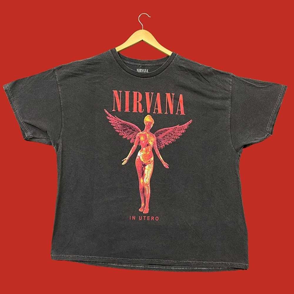 Nirvana In Utero Rock Tshirt size 2xl - image 1