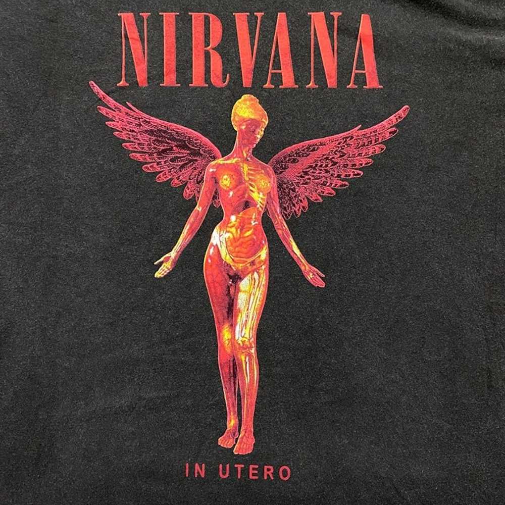 Nirvana In Utero Rock Tshirt size 2xl - image 2
