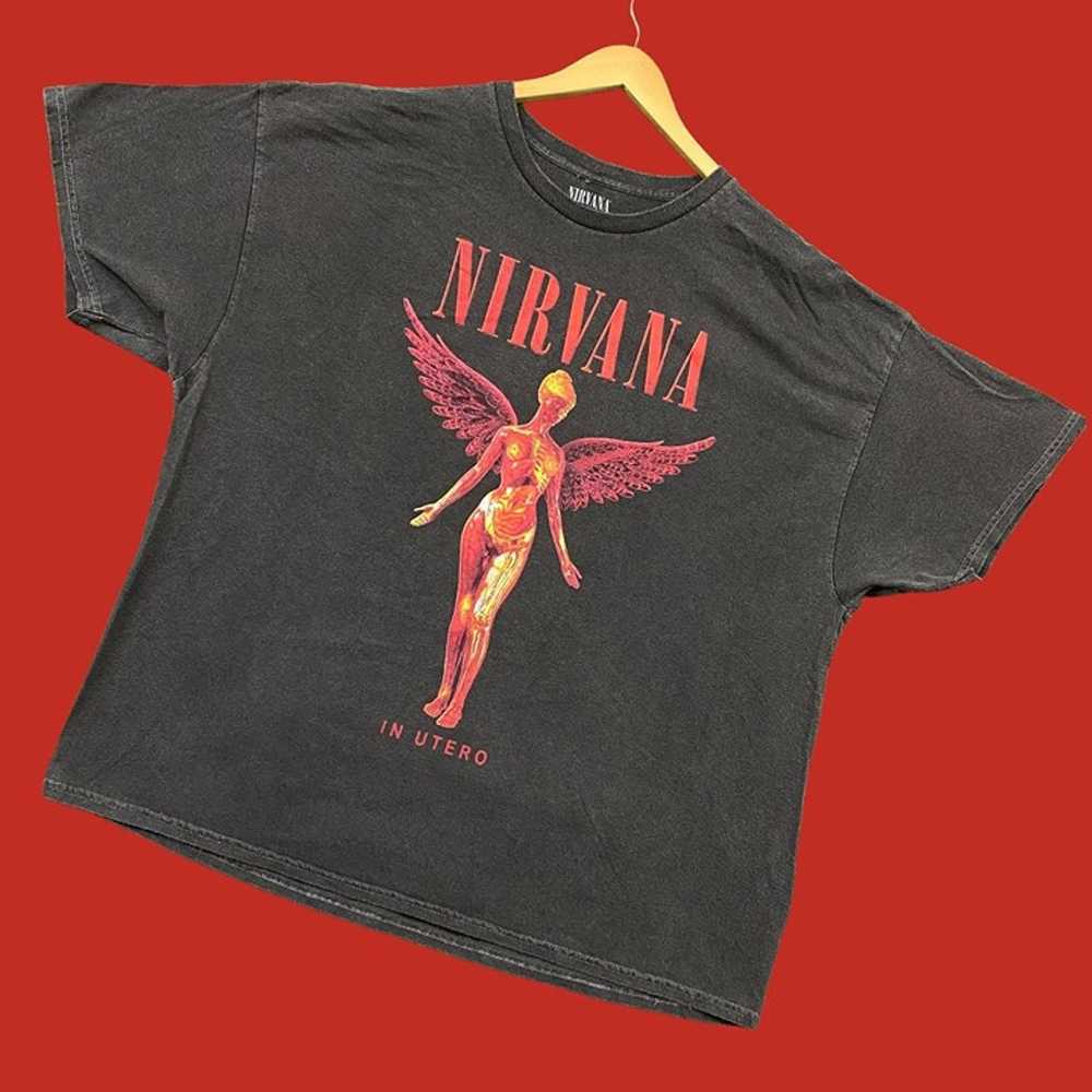 Nirvana In Utero Rock Tshirt size 2xl - image 3