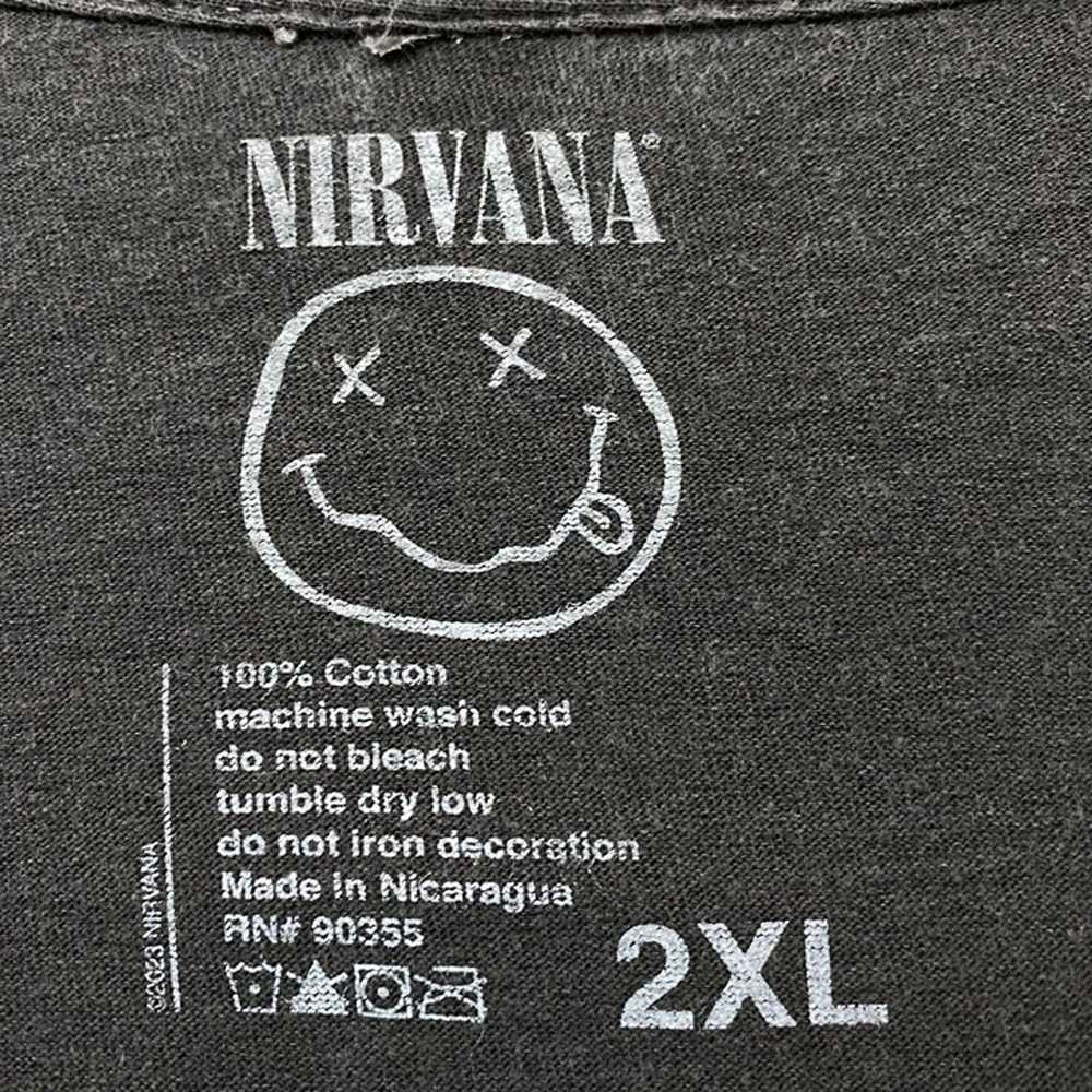 Nirvana In Utero Rock Tshirt size 2xl - image 4