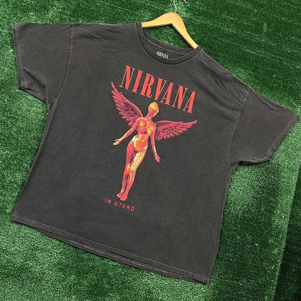 Nirvana In Utero Rock Tshirt size 2xl - image 6