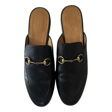 Gucci Princetown leather flats