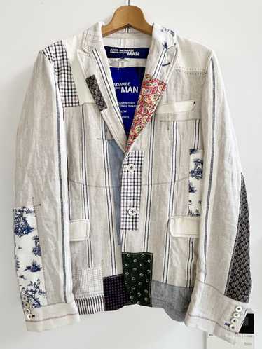 Comme des Garcons × Junya Watanabe Patchwork Jacke