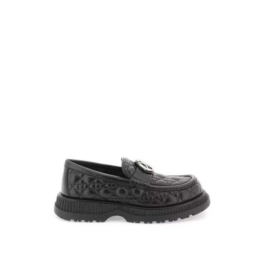 Dior o1s22i1n0524 Leather Buffalo Shoes in Black - image 1