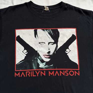 Marilyn Manson graphic tee L - image 1
