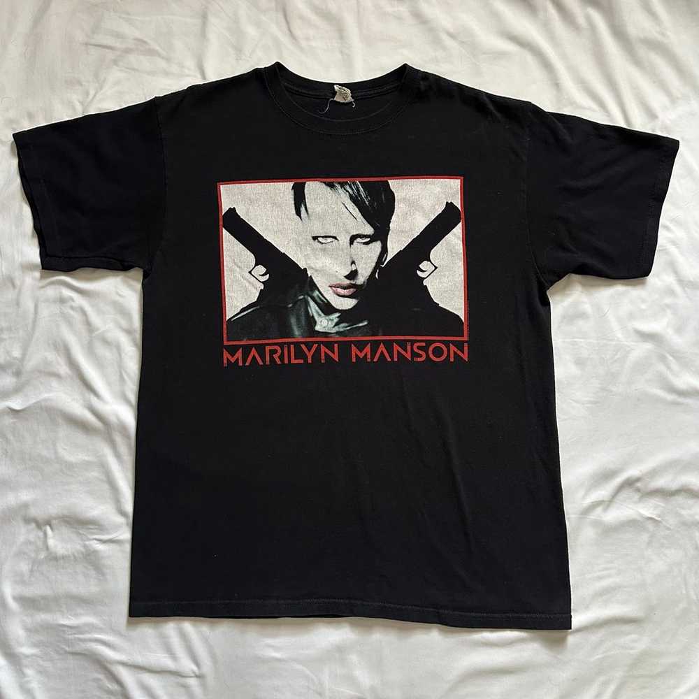 Marilyn Manson graphic tee L - image 2