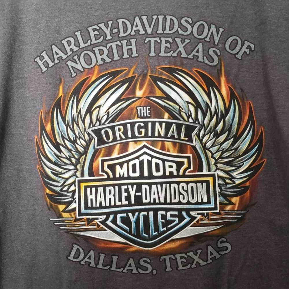 Harley Davidson Dallas Graphic Tee - XL - image 5