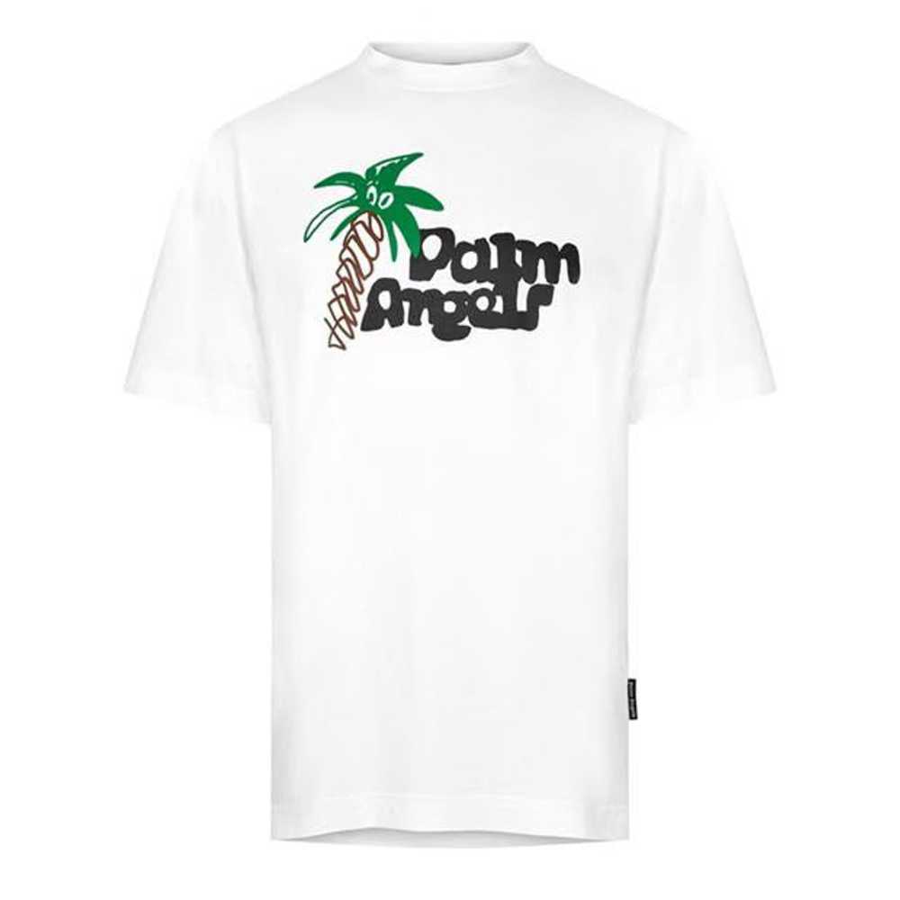 Palm Angels o1g2r1mq0524 T-Shirts in White & Multi - image 1