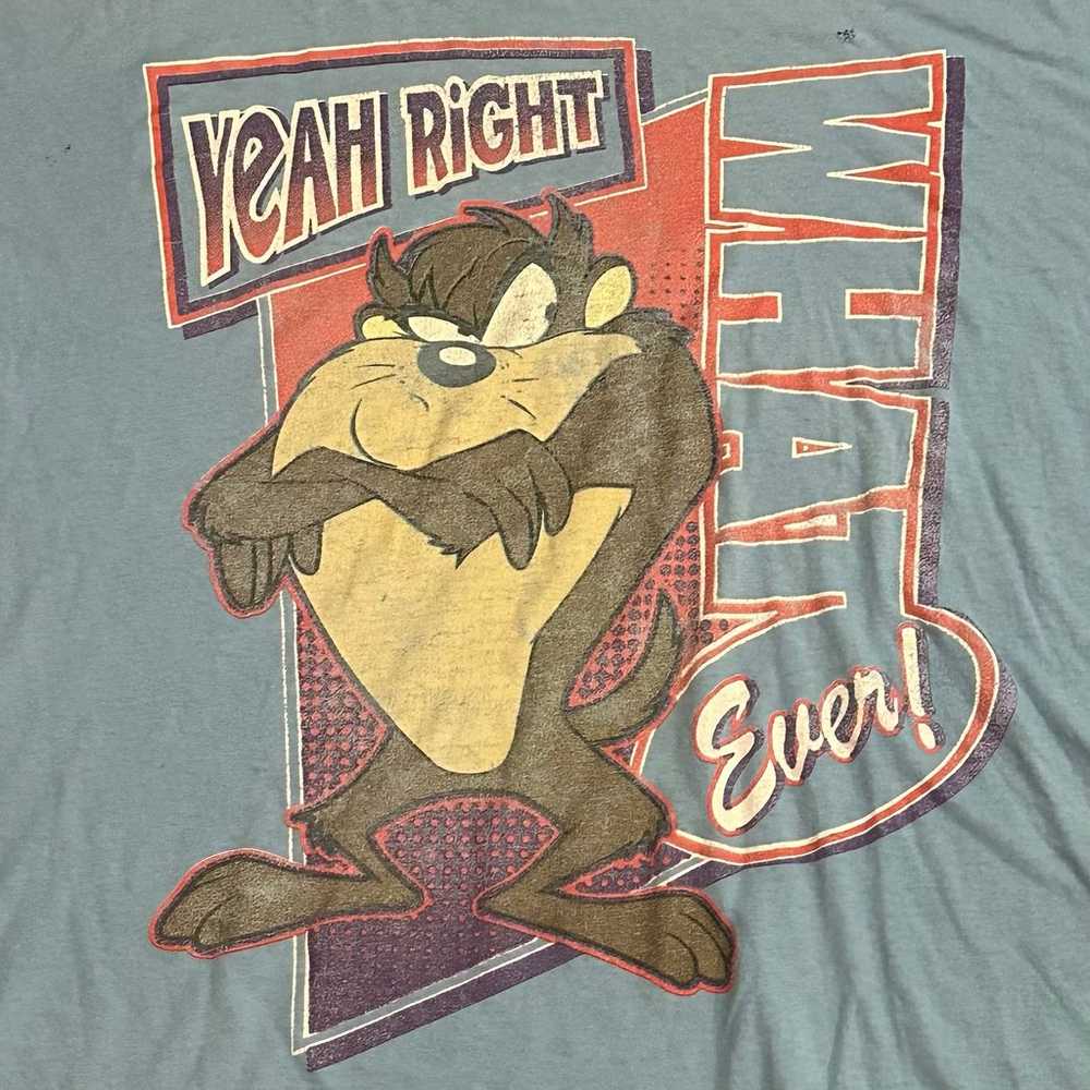 Men’s Looney Tunes 1998 Taz T-Shirt - image 3