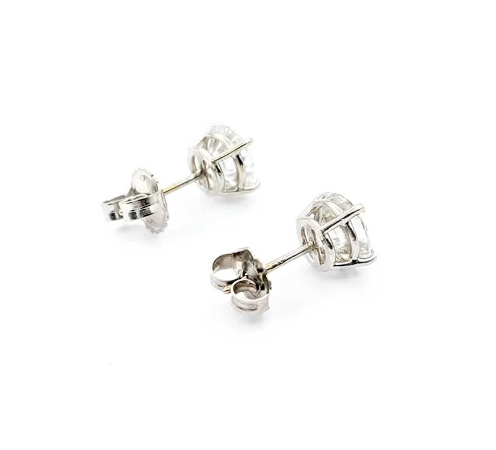 2.39ctw Diamond Stud Earrings With GS Report In 1… - image 6