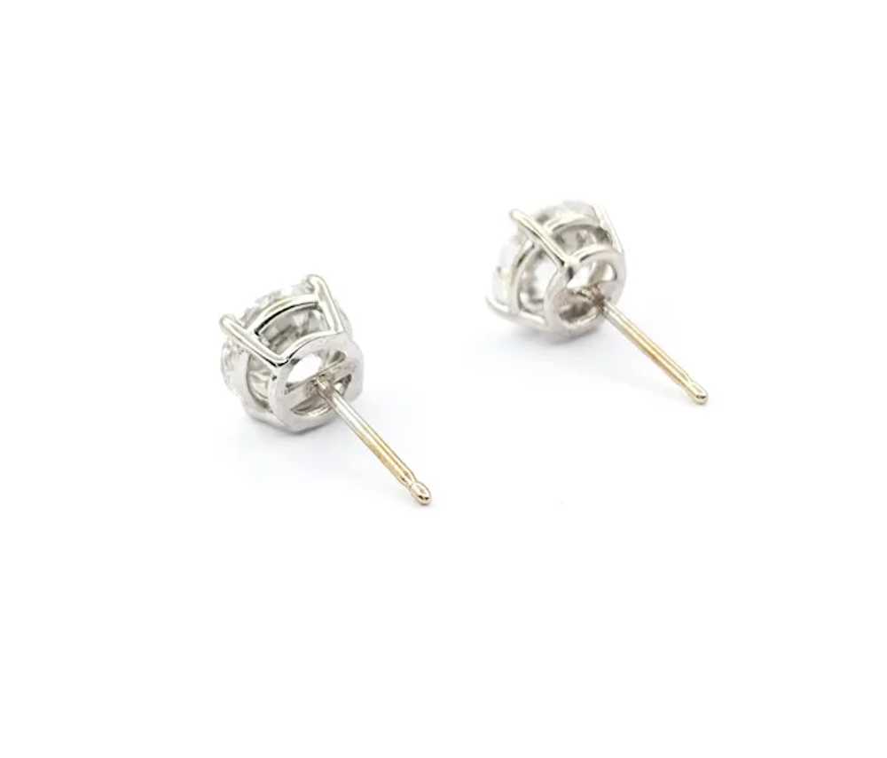2.39ctw Diamond Stud Earrings With GS Report In 1… - image 7