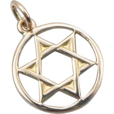 Vintage Star of David Pendant - image 1