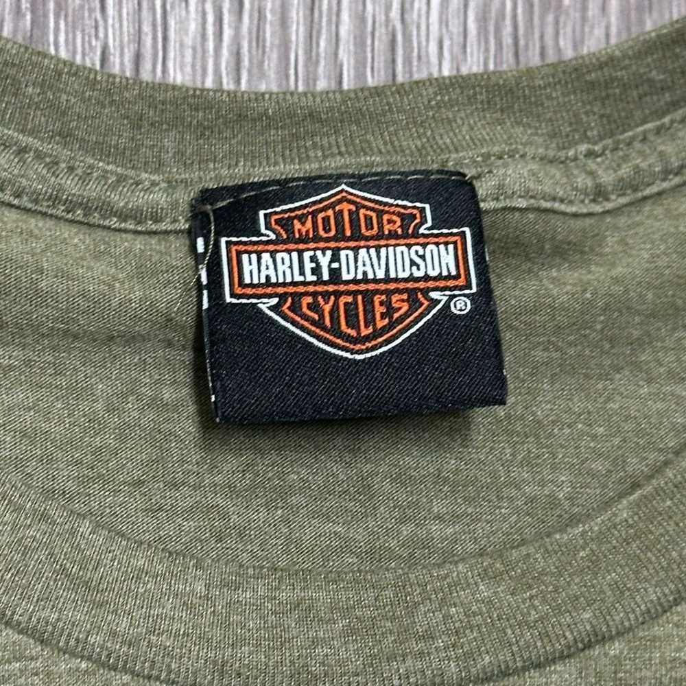 Harley Davidson Rolling Stones T-Shirt Mens Extra… - image 4