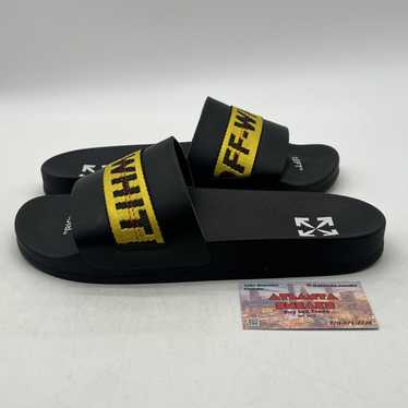 Off-White Off white industrial sliders black yell… - image 1
