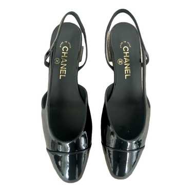 Chanel Slingback patent leather ballet flats - image 1