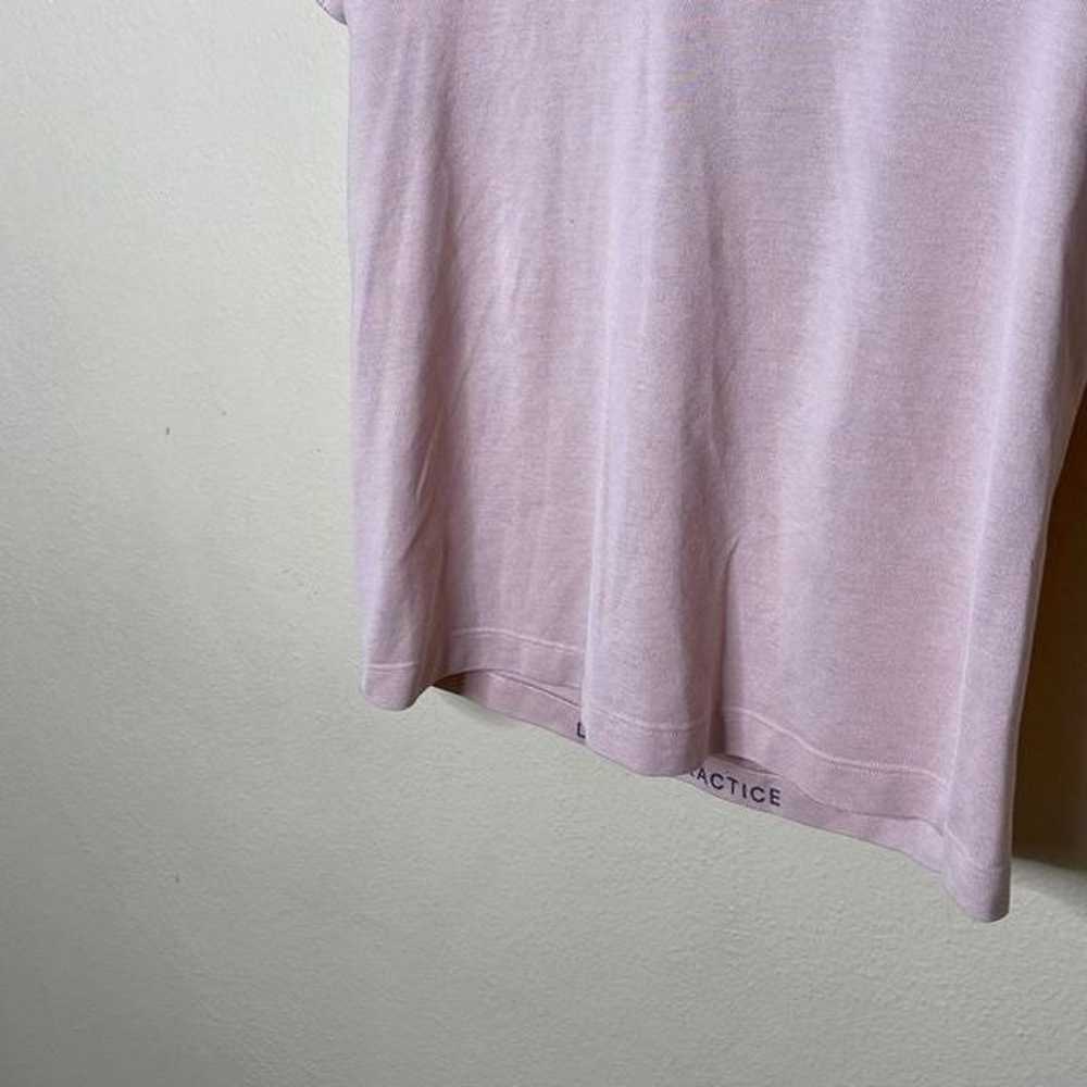 Lululemon Shirt Mens Small Pink Polo Short Sleeve… - image 3