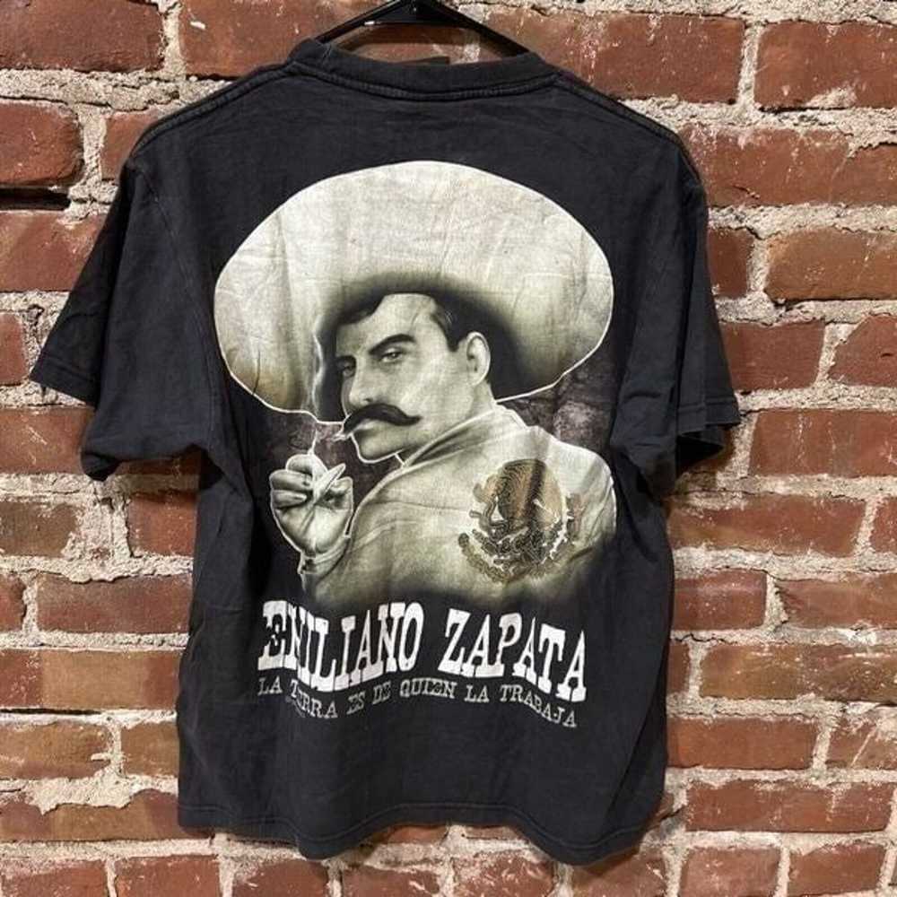 Vintage Emiliano Zapata Chicano Lowrider T-shirt … - image 3