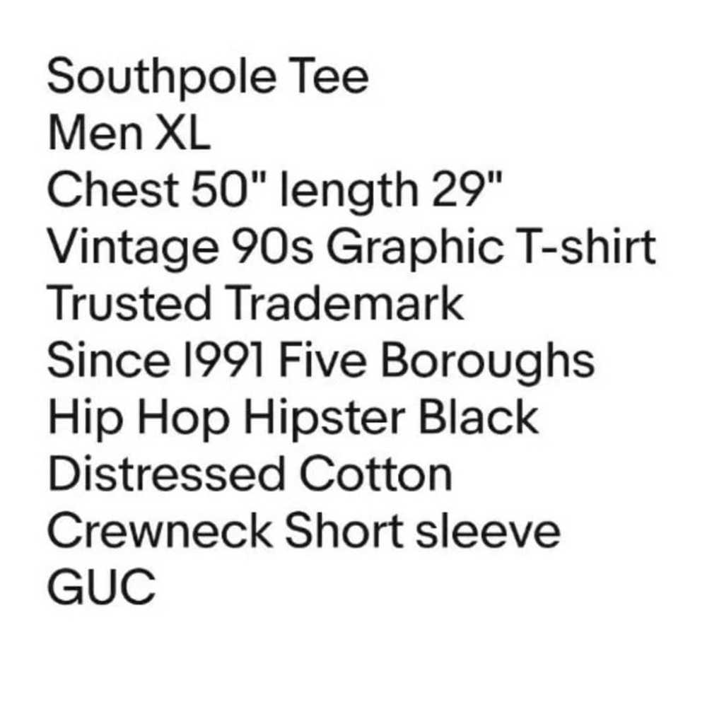 South Pole Tee Adult  XL Y2k Vintage Graphic T-sh… - image 8