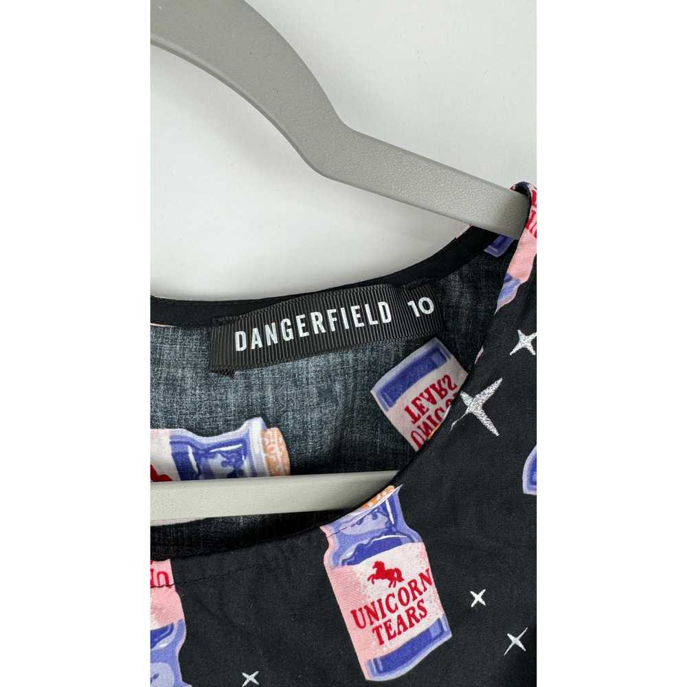 Dangerfield Unicorn Tears Printed Dress Sleeveles… - image 11