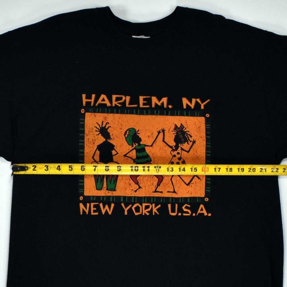 Vintage Harlem New York Afrocentric T-shirt - XL - image 6