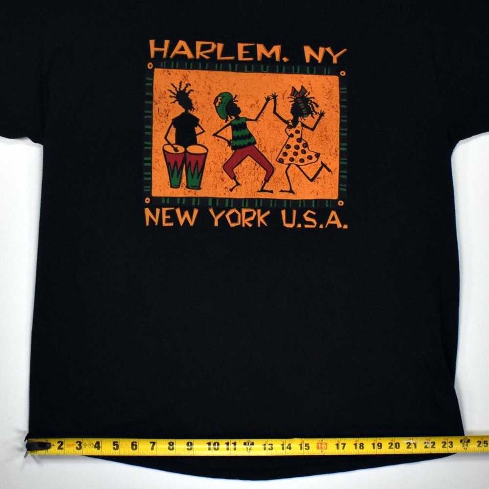 Vintage Harlem New York Afrocentric T-shirt - XL - image 7