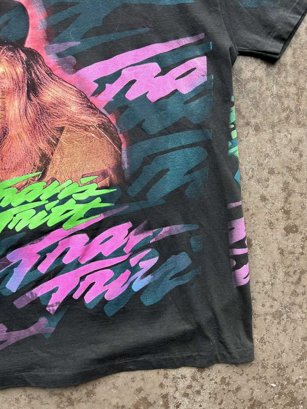 Hanes × Vintage 90s Travis Tritt All Over Print T… - image 7