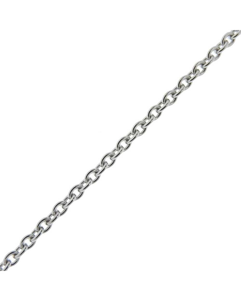 Chanel Elegant White Gold Comet Necklace - image 4