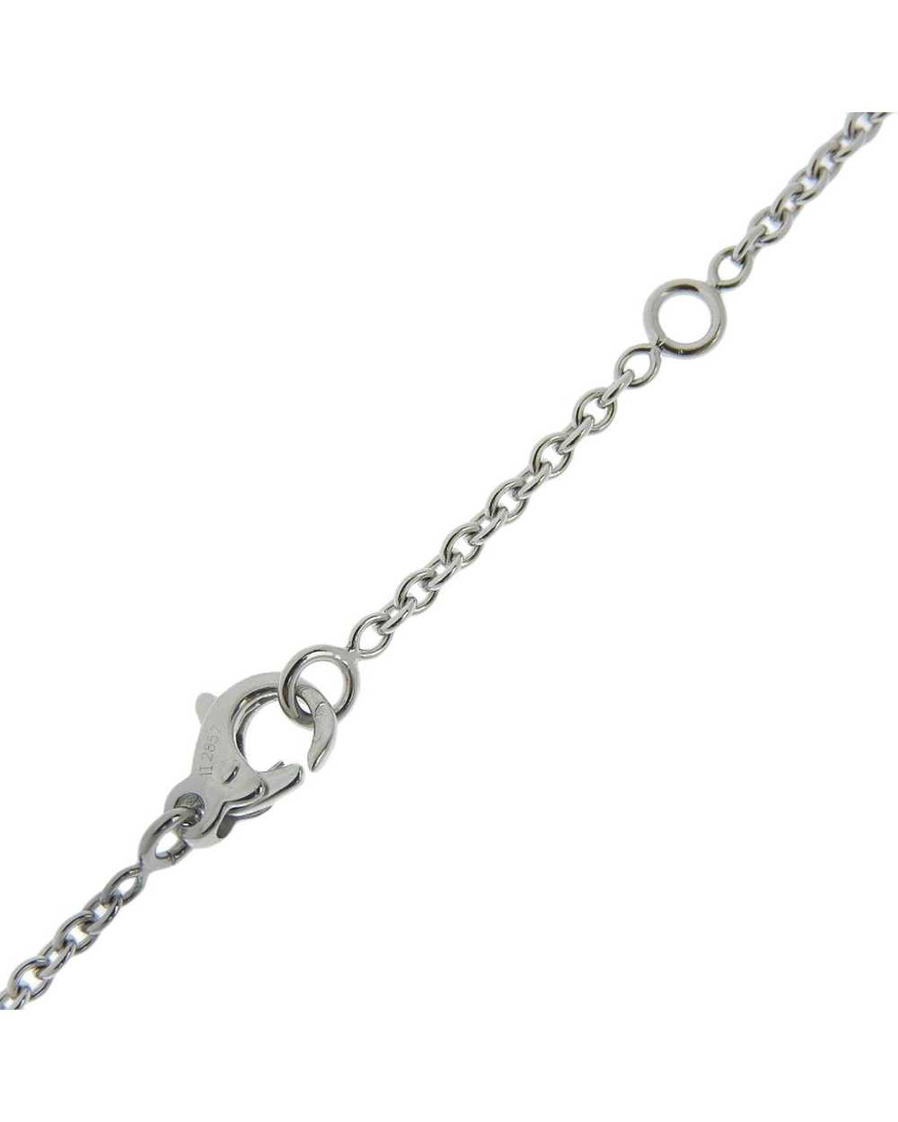Chanel Elegant White Gold Comet Necklace - image 5