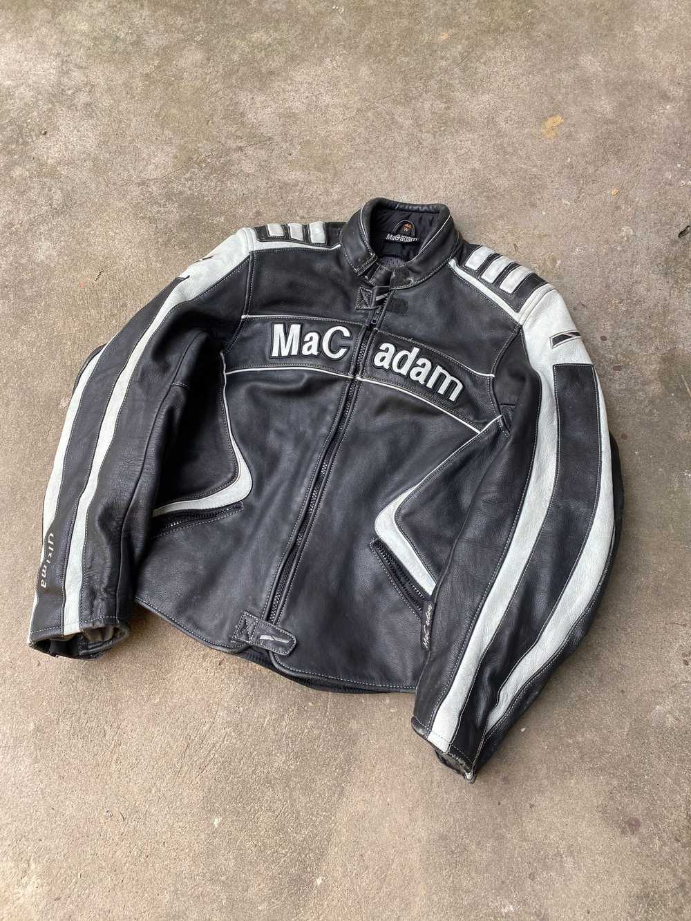 Leather Jacket × Racing × Streetwear Yohji Yamamo… - image 2