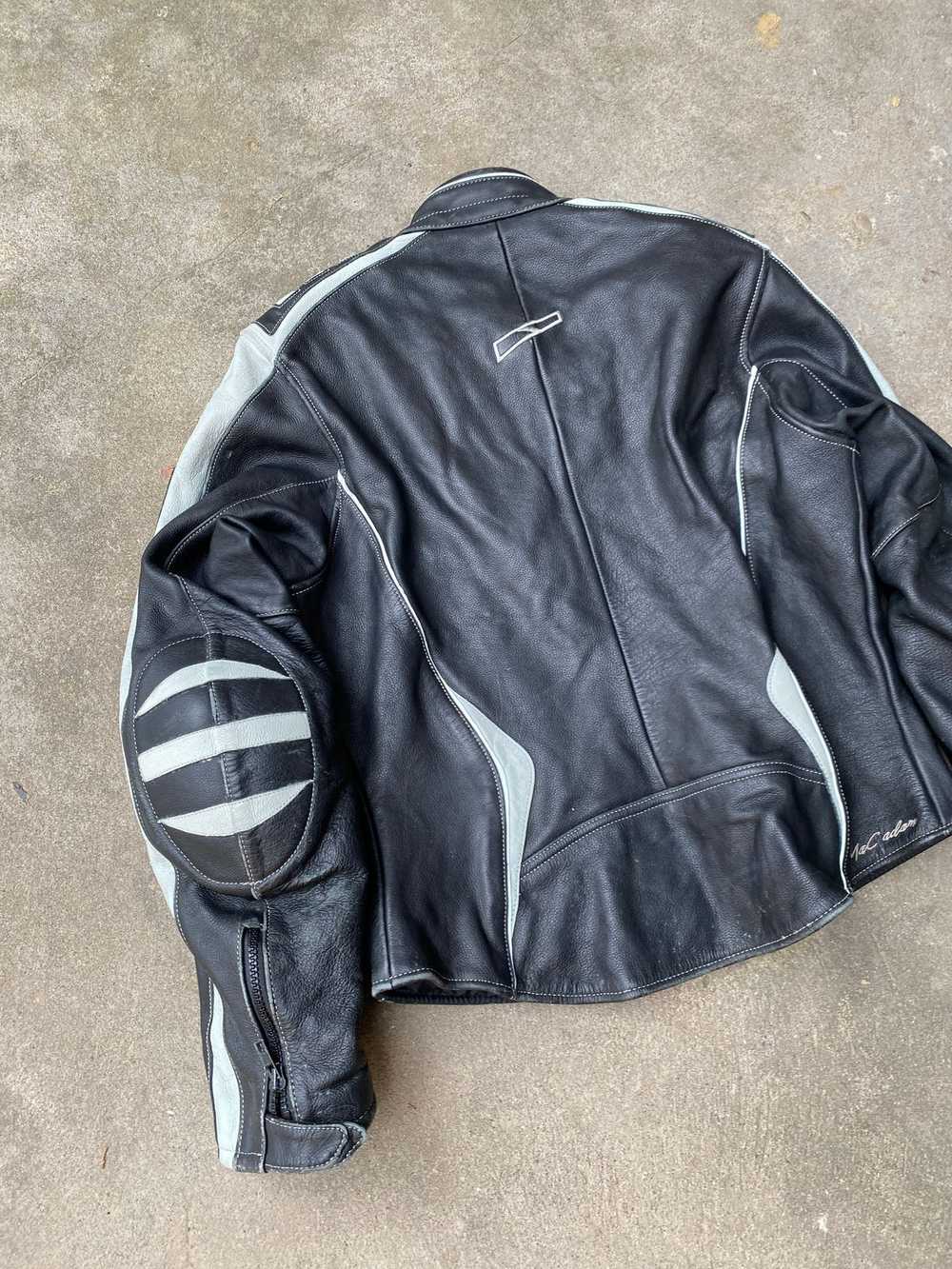 Leather Jacket × Racing × Streetwear Yohji Yamamo… - image 7