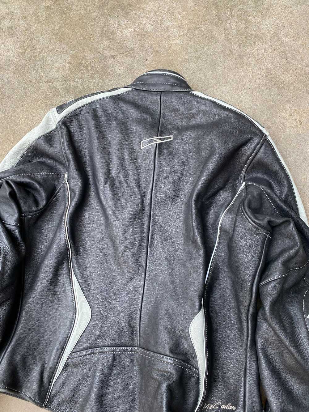 Leather Jacket × Racing × Streetwear Yohji Yamamo… - image 8