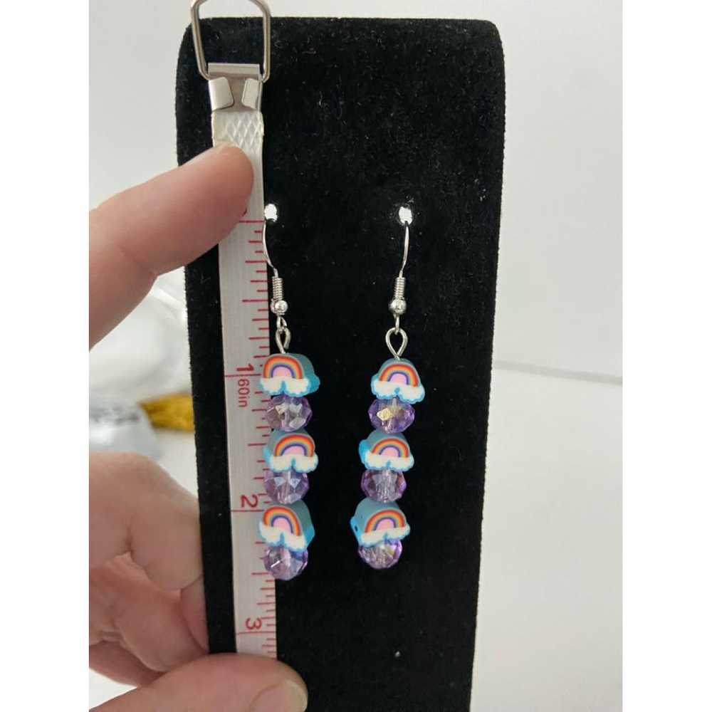Non Signé / Unsigned Earrings - image 3