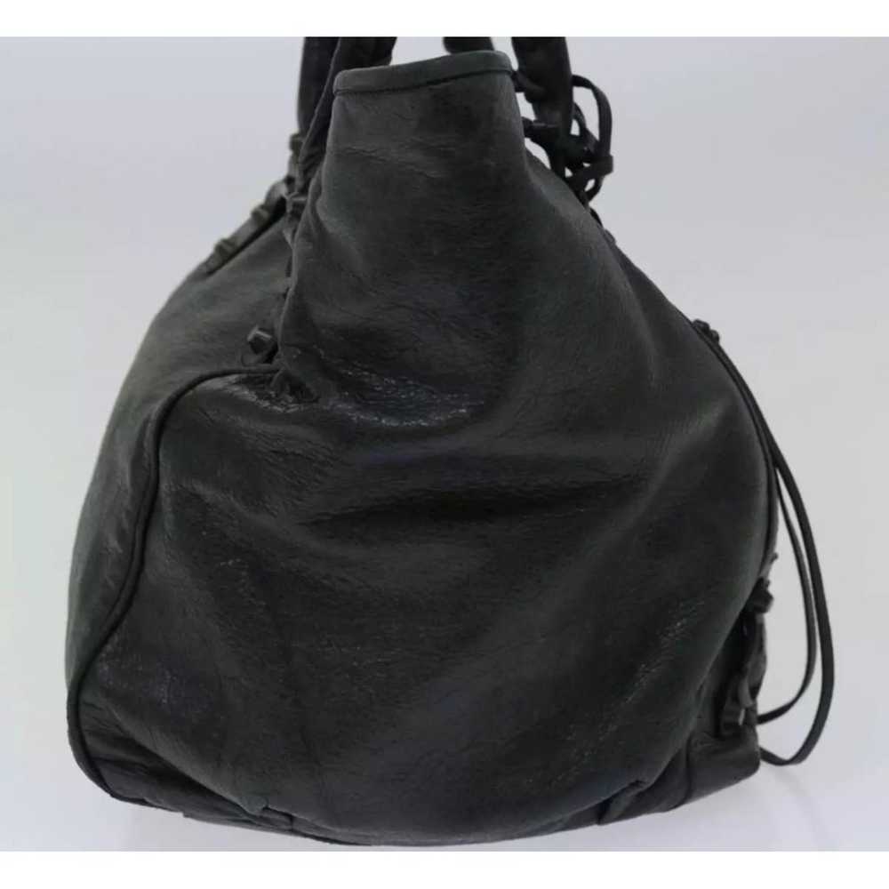 Balenciaga Classic Metalic leather handbag - image 6