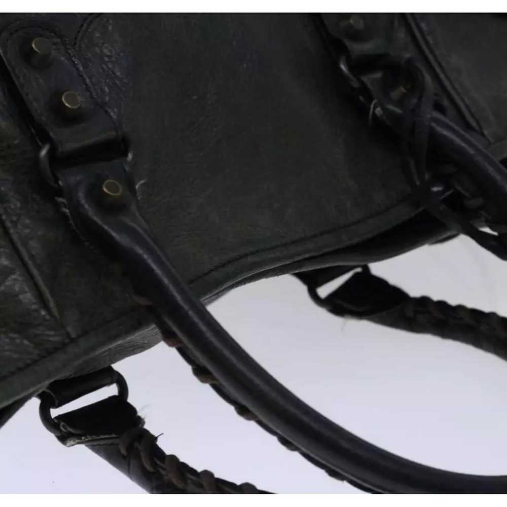 Balenciaga Classic Metalic leather handbag - image 7