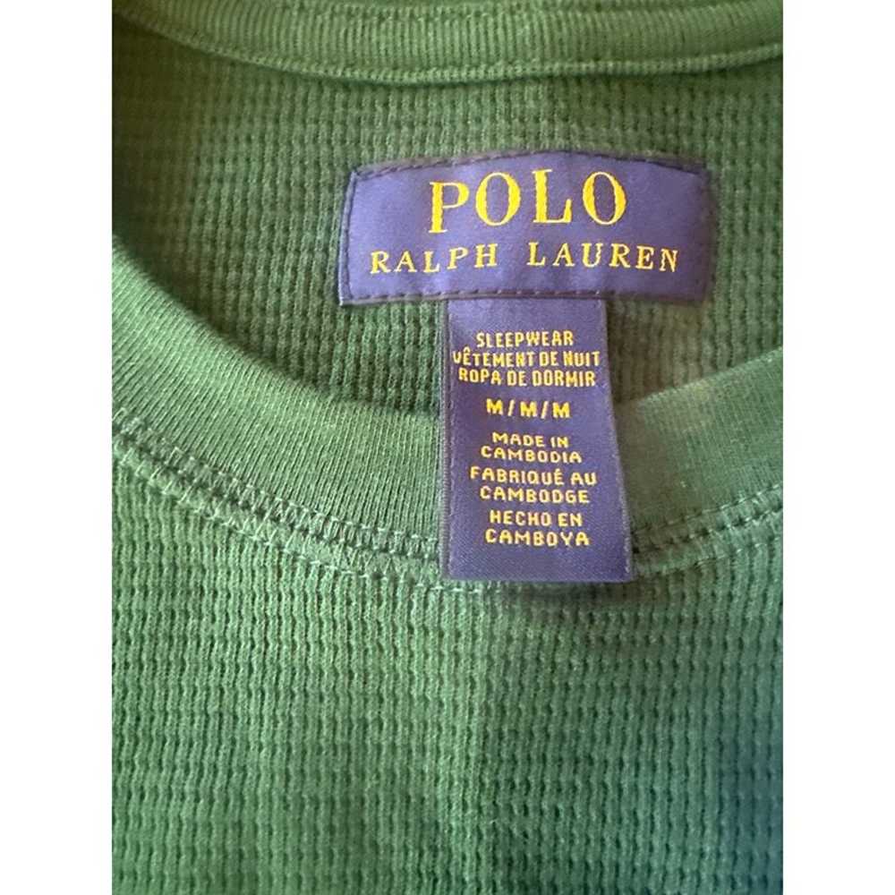 Polo Ralph Lauren Waffle Knit Long Sleeve Thermal… - image 3