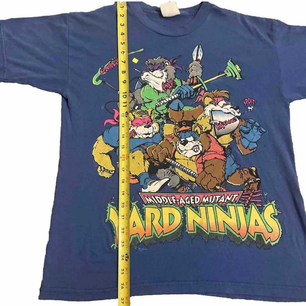 Vintage Teenage Mutant Ninja Turtles 90s Shirt La… - image 3